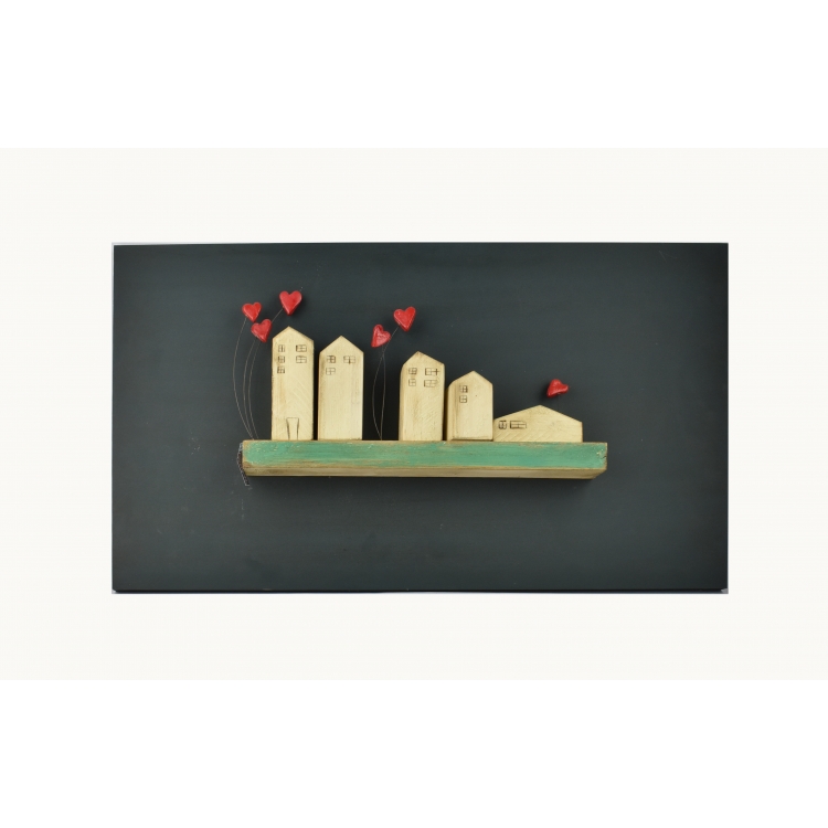 ΚΑΔΡΟ ΞΥΛΙΝΑ ΣΠΙΤΑΚΙΑ Ξύλο 40*70