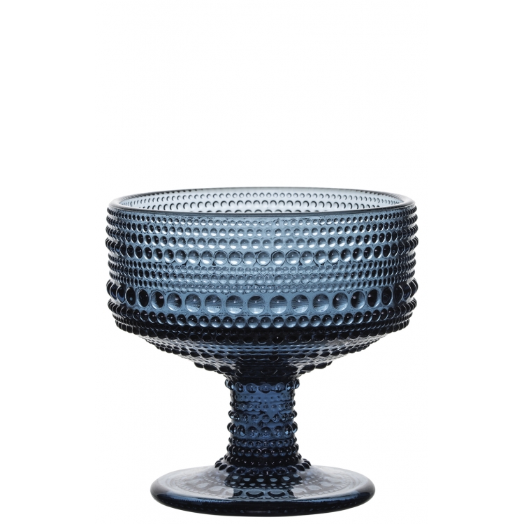 ΜΠΩΛ ΠΑΓΩΤΟΥ ΜΕ ΠΟΔΙ BLUE DROPS 6 ΤΜΧ Γυαλί Φ9.5*9.5