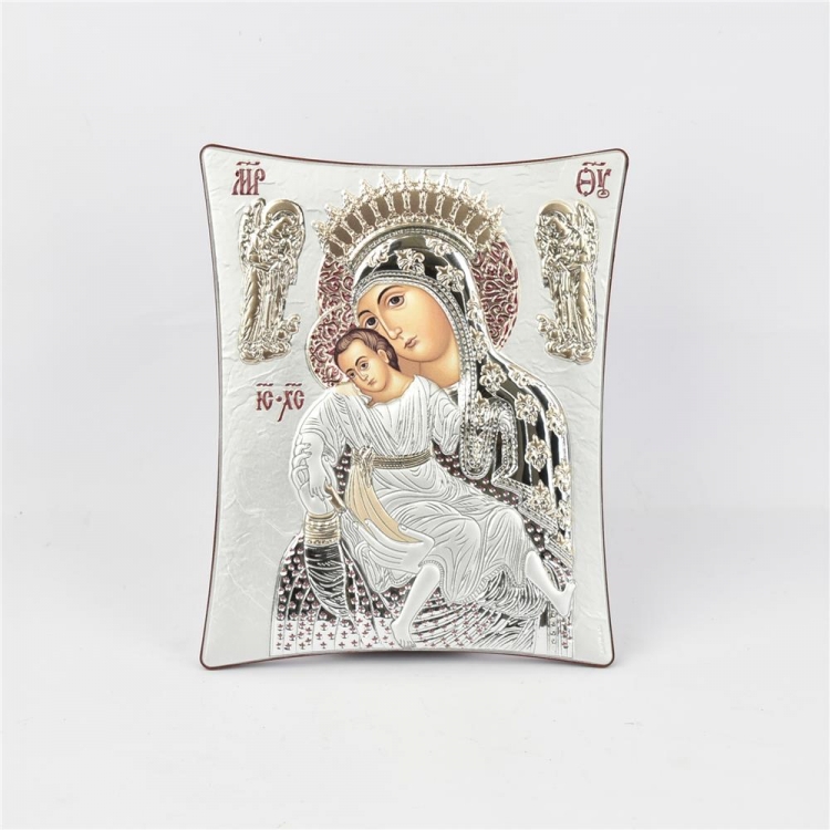 ΕΙΚΟΝΑ ΑΣΗΜΕΝΙΑ ΠΑΝΑΓΙΑΣ Ασήμι 16*20