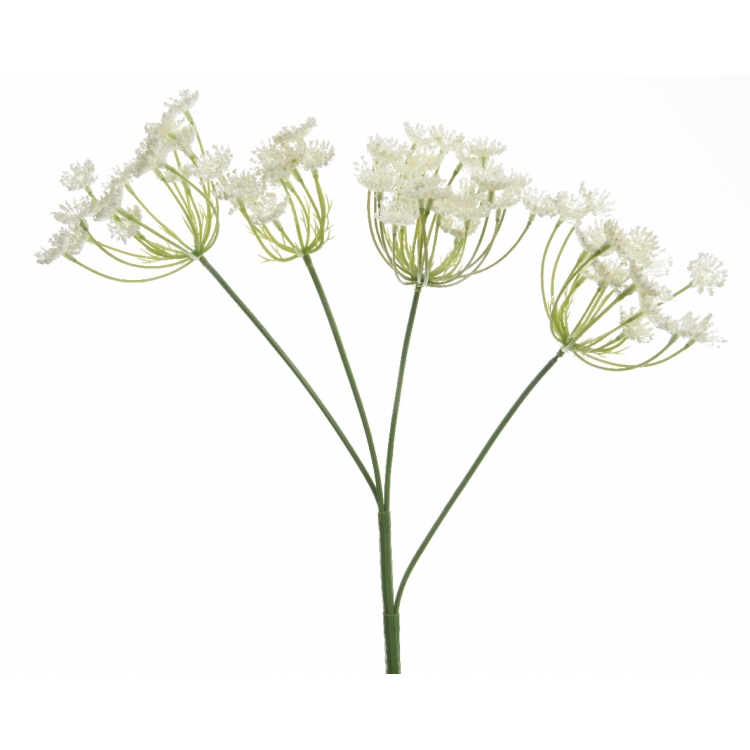 ΛΟΥΛΟΥΔΙ ΜΕ ΛΕΥΚΑ ΑΝΘΗ Συνθετικό 28*80