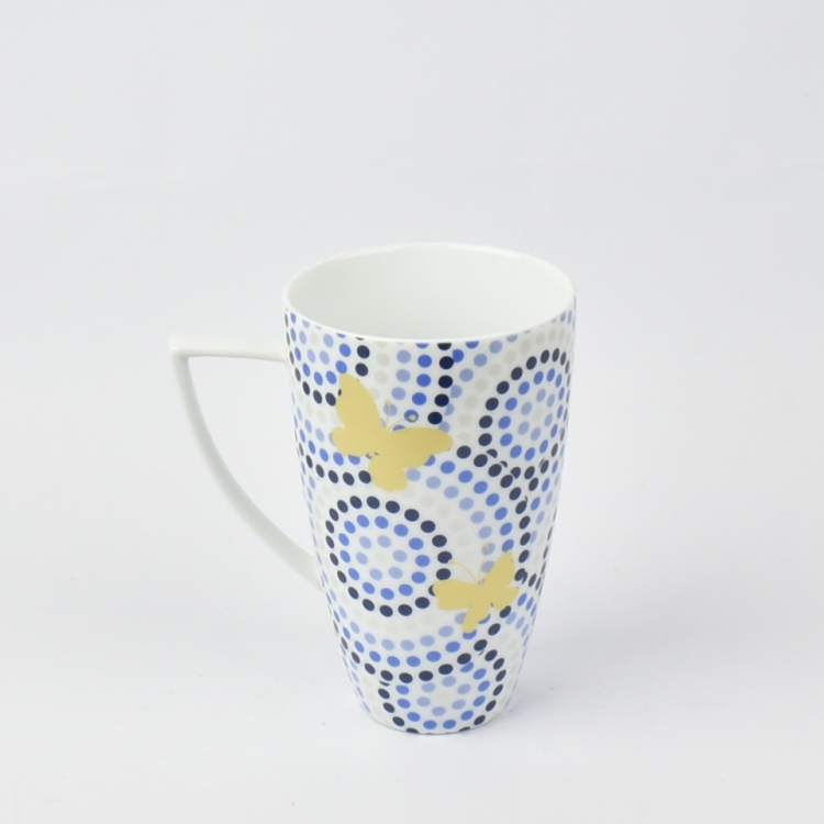 ΚΟΥΠΑ ΠΕΤΑΛΟΥΔΕΣ ΧΡΥΣΕΣ 2 ΧΡΩΜΑΤΑ Πορσελάνη Φ8*11.5*13