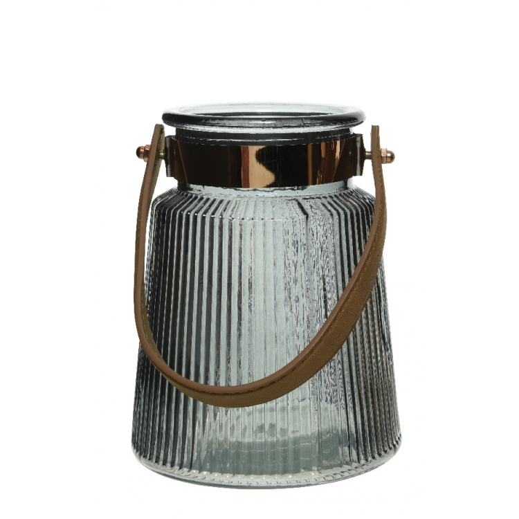 ΚΗΡΟΠΗΓΙΟ ΜΕ ΛΑΒΗ ΔΕΡΜΑΤΙΝΗ ΜΙΚΡΟ Γυαλί 14*14*17.7