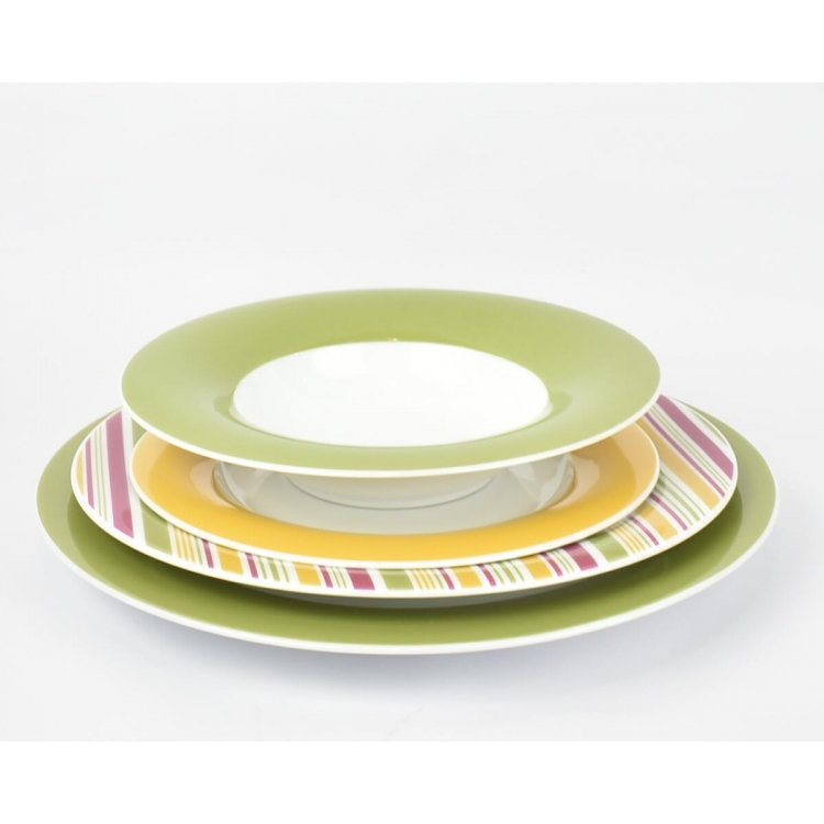 ΣΕΡΒΙΤΣΙΟ 19 ΤΜΧ ΙΒΙΣΚΟΣ-ΦΥΣΗ-ΓΡΑΜΜΕΣ Πορσελάνη