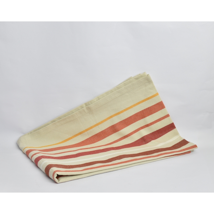 ΡΑΝΕΡ ΡΙΓΕ ΚΟΚΚΙΝΟ-ΠΟΡΤΟΚΑΛΙ Βαμβακι 50*145