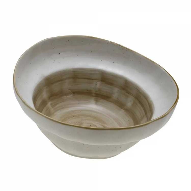 HFA Σαλατιέρα Στρογγυλή Country Φ26 Χακί (New Bone China) Πορσελάνη 26,2?26,2?10,5