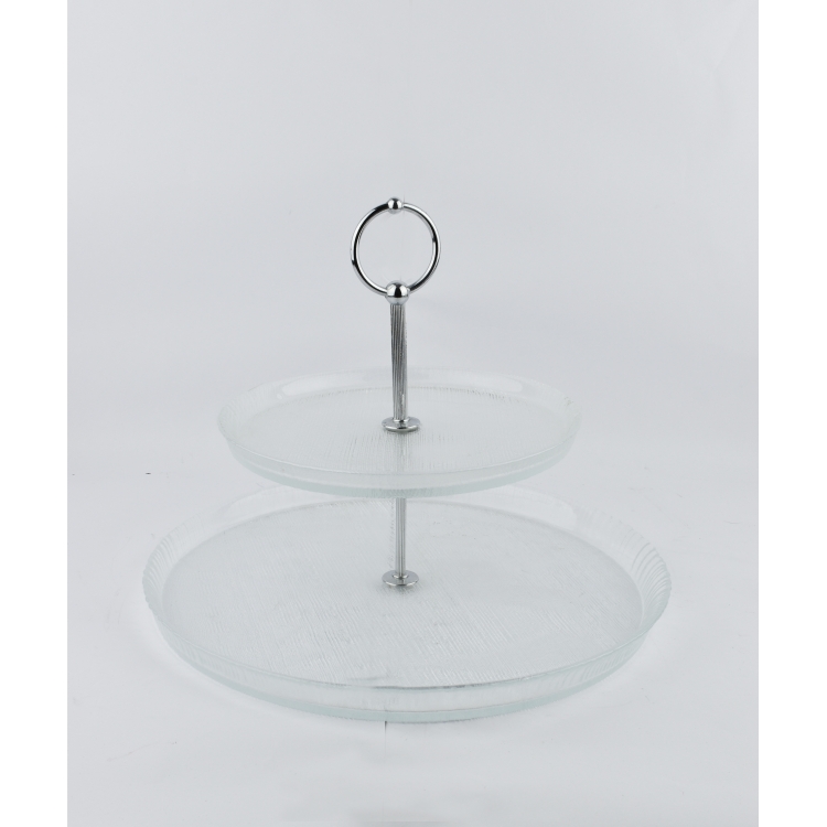 ΠΙΑΤΕΛΑ 2ΟΡΟΦΗ ΔΙΑΦΑΝΗ ΓΥΑΛΙΝΗ  33cm