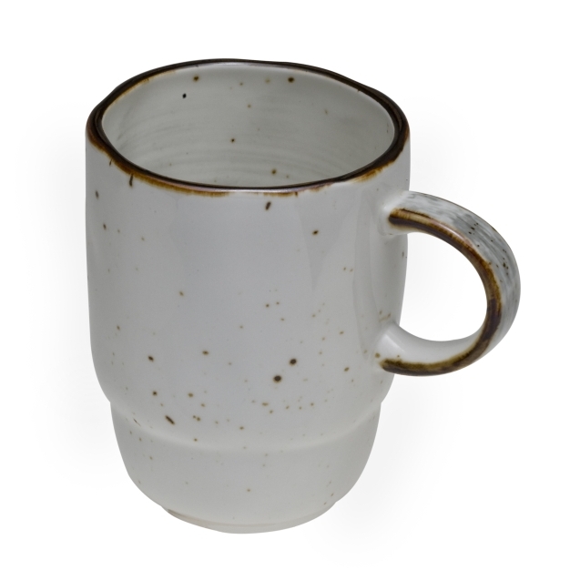 ΚΟΥΠΑ COUNTRY GREY 400ML NEW BONE CHINA Πορσελάνη 8.5*12.5*11