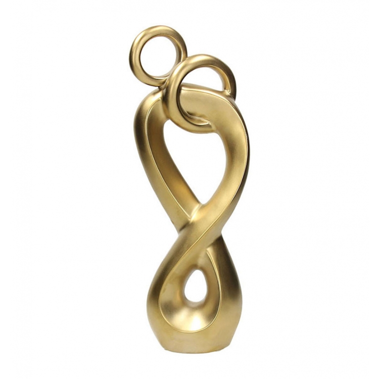 ΔΙΑΚΟΣΜΗΤΙΚΟ ΑΓΑΛΜΑ EIGHT ORO MATT Κεραμικό 15*7.5*42.5