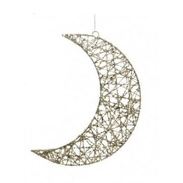 ΦΕΓΓΑΡΙ ΑΣΗΜΟΧΡΥΣΟ ΓΕΜΑΤΟ ΜΕΓΑΛΟ  30 CM