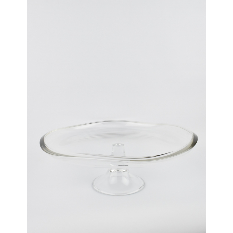 ΠΙΑΤΕΛΑ ΜΕ ΠΟΔΙ BARENA Κρύσταλλο 35*13