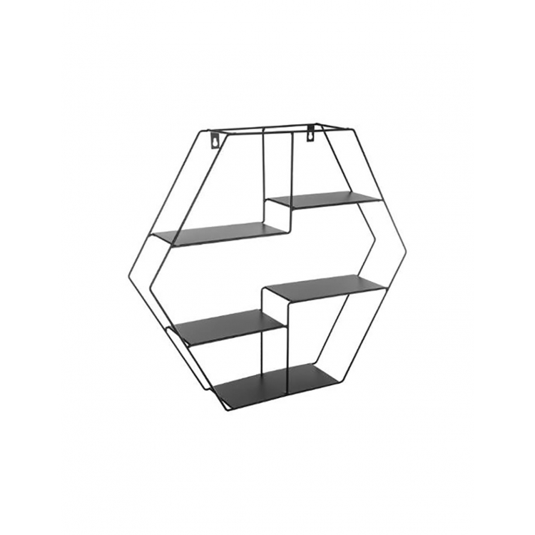 ΡΑΦΙΕΡΑ ΤΟΙΧΟΥ ΠΟΛΥΓΩΝΙΚΗ Μέταλλο 48*9.5*44