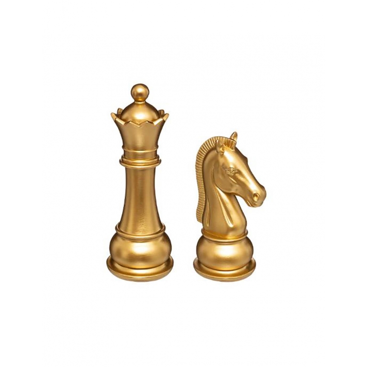 ΠΙΟΝΙ ΣΚΑΚΙ ΔΙΑΚΟΣΜΗΤΙΚΟ ΧΡΥΣΟ-ΠΥΡΓΟΣ Συνθετικό Φ8.5*20