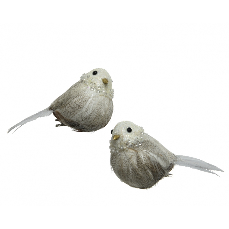 ΣΤΟΛΙΔΙ ΠΟΥΛΙ ΛΕΥΚΟ ΜΕ ΜΑΝΤΑΛΑΚΙ Πούπουλο 5.5*10*6