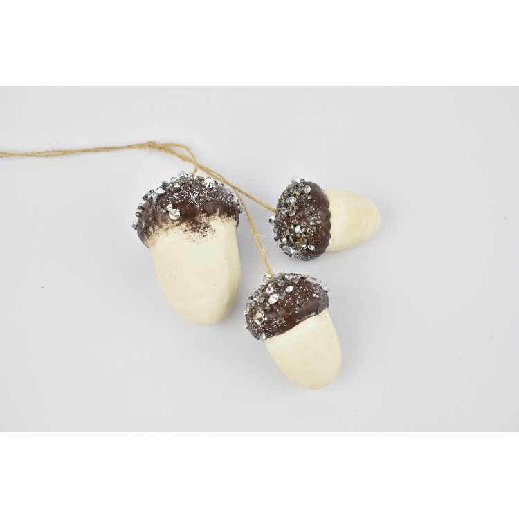 ΣΤΟΛΙΔΙ ΒΕΛΑΝΙΔΙ ΛΕΥΚΟ-ΚΑΦΕ ΤΡΙΠΛΟ Συνθετικό 8*17