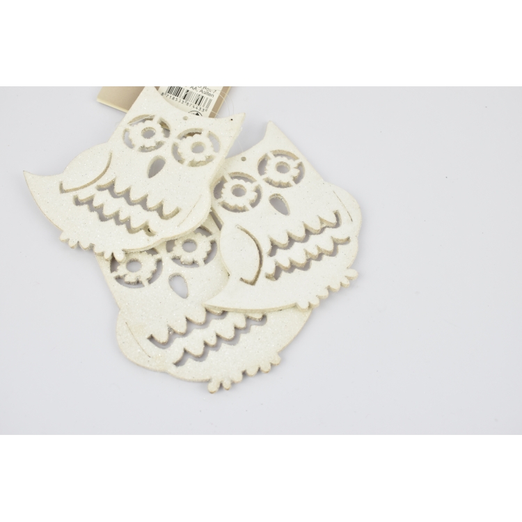 ΣΤΟΛΙΔΙ ΛΕΥΚΗ ΚΟΥΚΟΥΒΑΓΙΑ ΣET 3 ΤΜΧ Συνθετικό 10cm