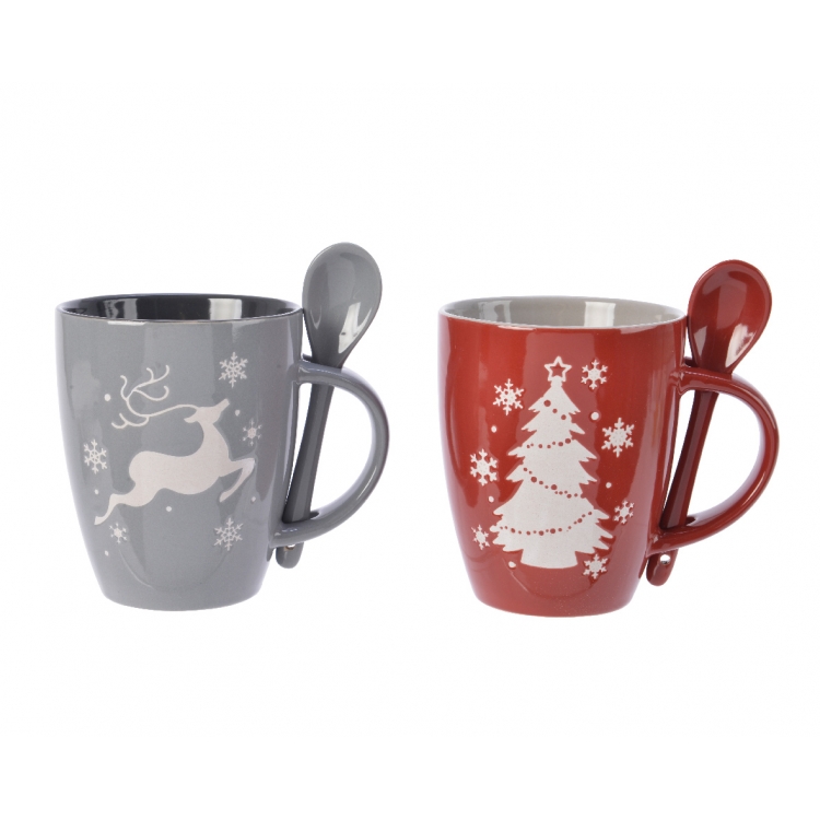 ΚΟΥΠΑ ΜΕ ΚΟΥΤΑΛΑΚΙ Πορσελάνη 8.5*9.5*10.3