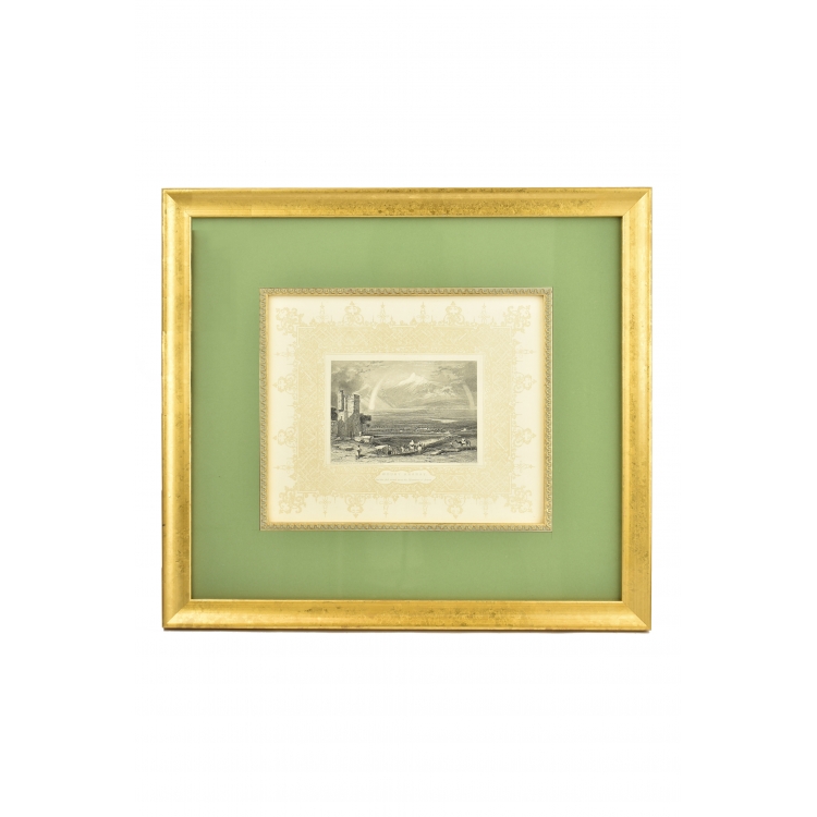 ΠΙΝΑΚΑΣ ΓΚΡΑΒΟΥΡΑ ΚΑΜΗΛΕΣ ΚΑΙ ΟΥΡΑΝΙΟ ΤΟΞΟ ΠΡΑΣΙΝΟ ΦΟΝΤΟ ΧΡΥΣΗ ΚΟΡΝΙΖΑ Ξύλο 45*41