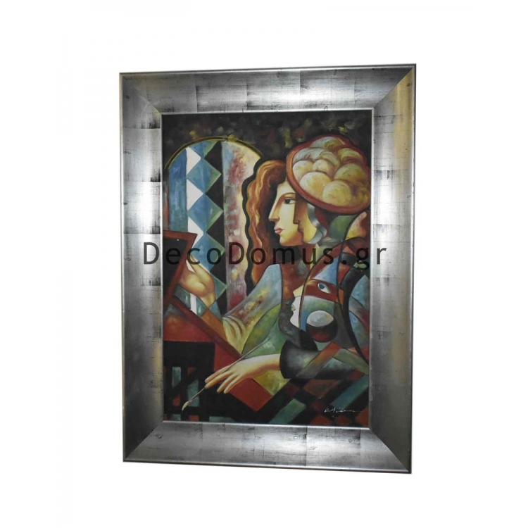 ΠΙΝΑΚΑΣ ΠΡΟΣΩΠΟ ΑΣΗΜΙ ΦΑΡΔΙΑ ΚΟΡΝΙΖΑ Ξύλο 82*6*120