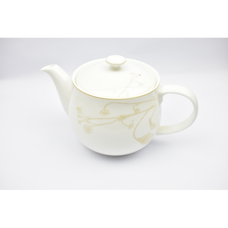 ΤΣΑΓΙΕΡΑ ΛΕΥΚΗ ΜΕ ΜΠΕΖ Πορσελάνη 25*14*16