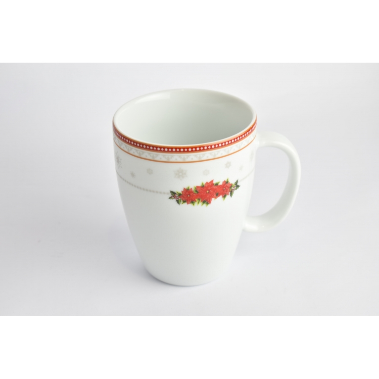 ΚΟΥΠΑ ΛΕΥΚΗ ΧΡΙΣΤΟΥΓΕΝΝΙΑΤΙΚΗ Πορσελάνη Φ9*11