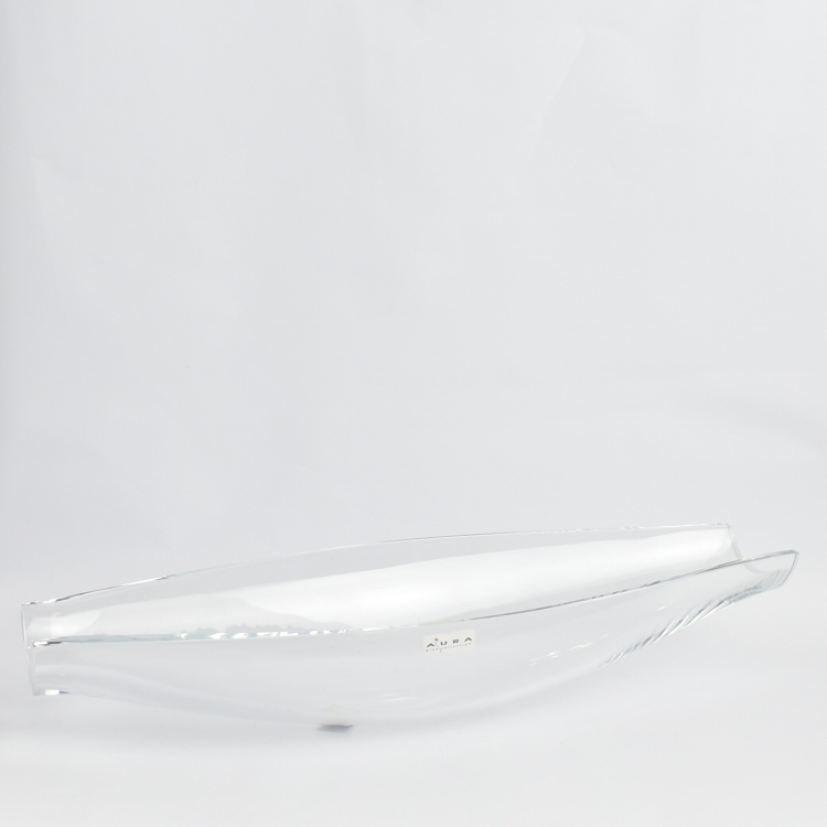 ΠΙΑΤΕΛΑ ΟΒΑΛ KYOTO ΦΥΣΙΤΟ ΓΥΑΛ Κρύσταλλο 40*15.5*7.5