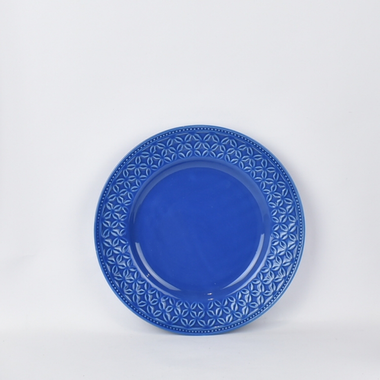 ΠΙΑΤΟ ΦΑΓΗΤΟΥ L.V. STUDIO ΜΠΛΕ ΣΕΤ 6 ΤΜΧ Πορσελάνη Φ27