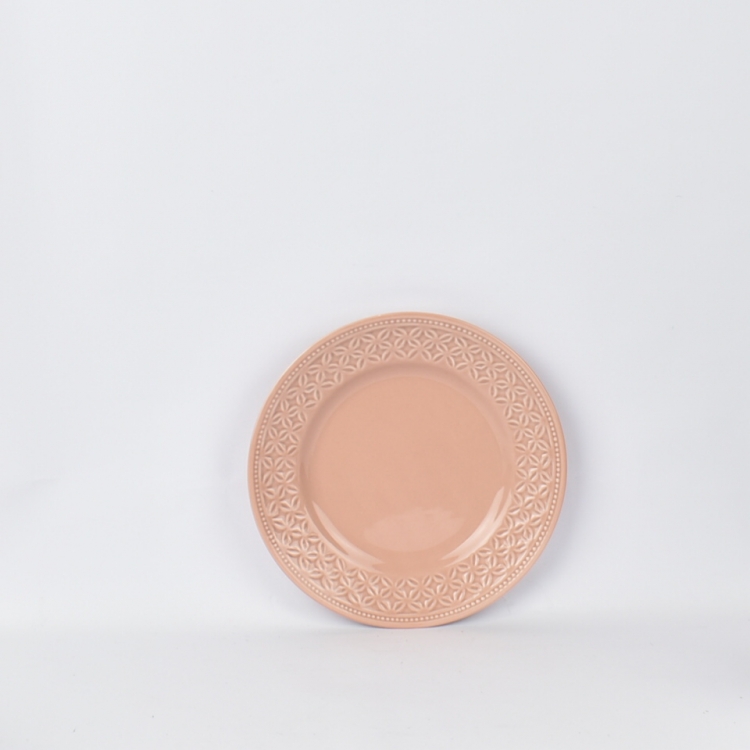 ΠΙΑΤΟ ΦΡΟΥΤΟΥ L.V. STUDIO ΡΟΖ ΣΕΤ 6 ΤΜΧ Πορσελάνη Φ21