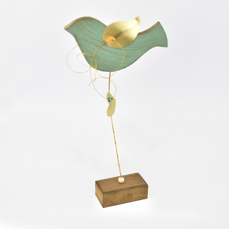 ΠΕΡΙΣΤΕΡΙ ΕΠΙΤΡΑΠΕΖΙΟ ΠΡΑΣΙΝΟ ΜΕΓΑΛΟ Ξύλο 17*4*32.5