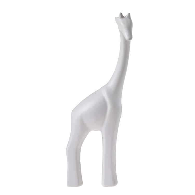 ΔΙΑΚΟΣΜΗΤΙΚΗ ΦΙΓΟΥΡΑ MIGNON ΚΑΜΗΛΟΠΑΡΔΑΛΗ ΚΕΡΑΜΙΚΗ  ΜΕΓΑΛΗ ΜΑΤ ΛΕΥΚΗ 35 ΕΚΑΤ Κεραμικό 6*35Υ