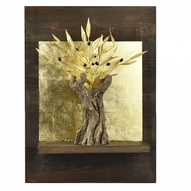 ΠΙΝΑΚΑΣ ΑΓΡΙΕΛΙΑ ΣΕ ΤΑΜΠΛΟ ΜΠΑΛΚΟΝΙ Ξύλο 35*12*46