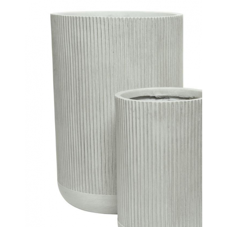 ΚΑΣΠΟ ΕΞΩΤΕΡΙΚΟΥ ΧΩΡΟΥ ΓΚΡΙ-ΛΕΥΚΟ ΜΕ ΛΩΡΙΔΕΣ ΜΕΓΑΛΟ Κεραμικό Φ37*55Υ