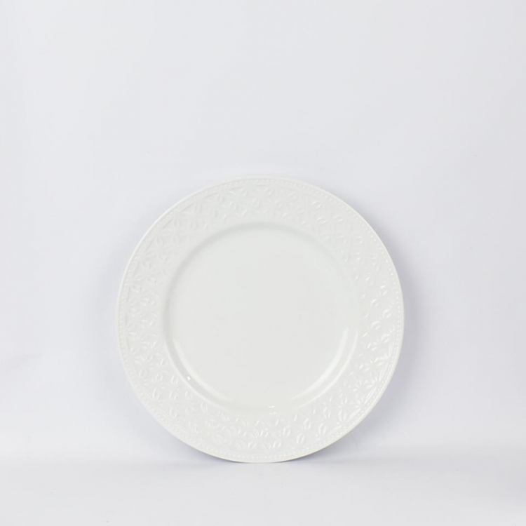 ΠΙΑΤΟ ΦΑΓΗΤΟΥ L.V. STUDIO ΛΕΥΚΟ ΣΕΤ 6 ΤΜΧ Πορσελάνη Φ27