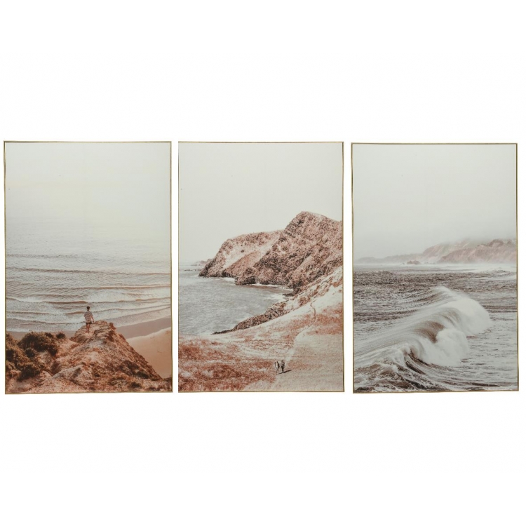 ΤΡΙΠΤΥΧΟ ΠΙΝΑΚΕΣ ΜΕ ΘΑΛΑΣΣΙΝΟ ΤΟΠΙΟ Ξύλο 60*2.5*90Υ