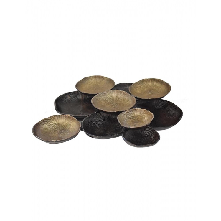 ΔΙΑΚΟΣΜΗΤΙΚΟ ΤΟΙΧΟΥ ΚΥΚΛΟΙ VINTAGE Αλουμίνιο 60*12*59Y