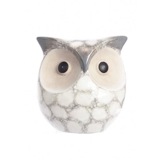 ΚΟΥΚΟΥΒΑΓΙΑ ΓΚΡΙ-ΚΑΦΕ Κεραμικό 16*16*16