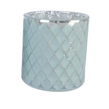 ΡΕΣΟ ΛΕΥΚΟ ΜΕ ΡΟΜΒΟΥΣ Γυαλί Φ8*9