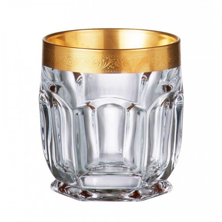 ΠΟΤΗΡΙ ΟΥΙΣΚΙ ΧΡΥΣΟ SAFARI GOLD 6 ΤΜΧ Κρύσταλλο Φ8.5*9.5