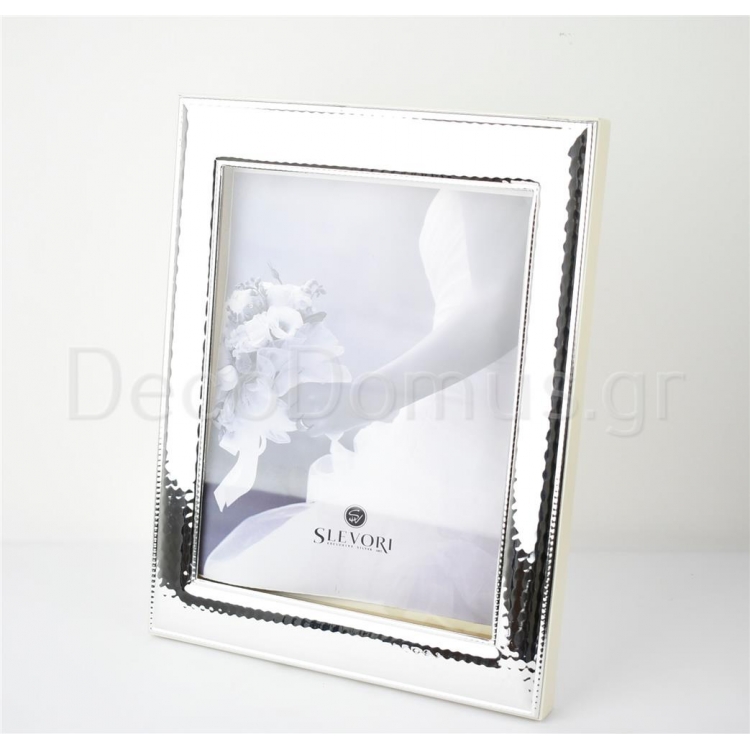 ΣΤΕΦΑΝΟΘΗΚΗ -ΚΟΡΝΙΖΑ ΑΣΗΜΙ ΣΦΥΡΗΛΑΤΗ ΜΕ ΛΕΥΚΟ ΞΥΛΟ Ξύλο 26*33.5Y