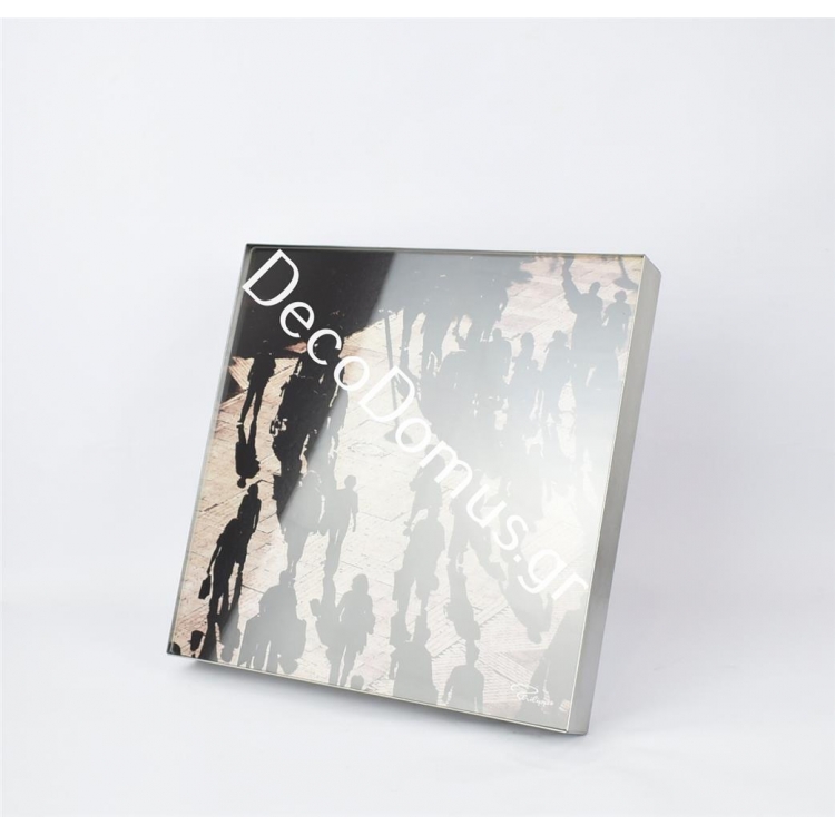 ΚΟΡΝΙΖΑ ΟΡΙΖΟΝΤΙΑ-ΚΑΘΕΤΗ , ΚΡΕΜΑΣΤΗ-ΕΠΙΤΡΑΠΕΖΙΑ Ατσάλι 25.5x3.5x25.5 ΕΚ.