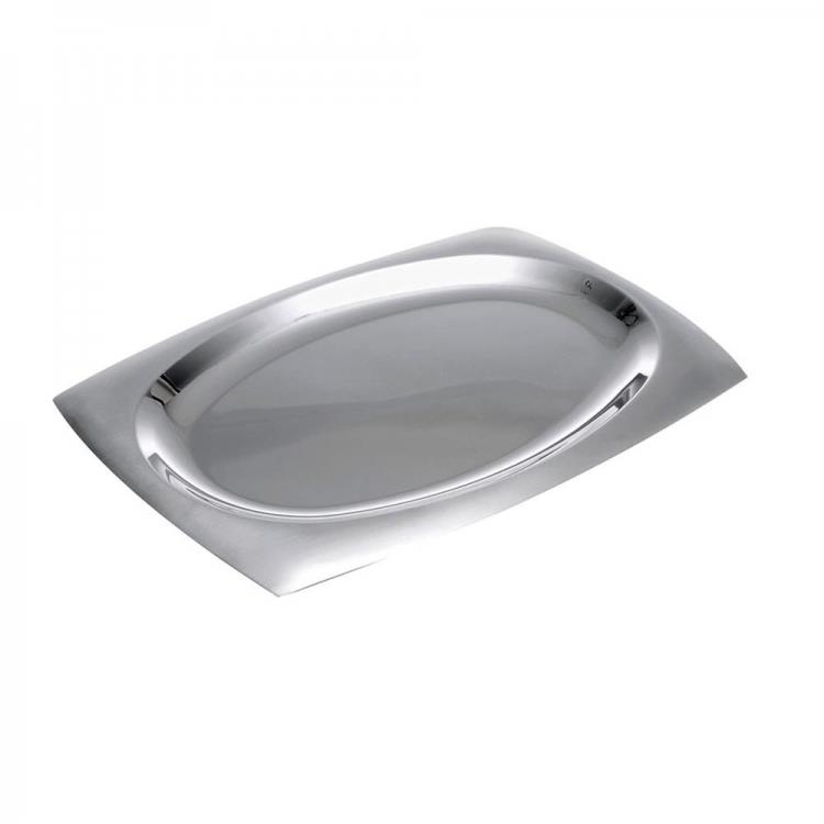 ΠΙΑΤΕΛΑ ΣΕΡΒΙΡΙΣΜΑΤΟΣ 18/10 Inox 38*27