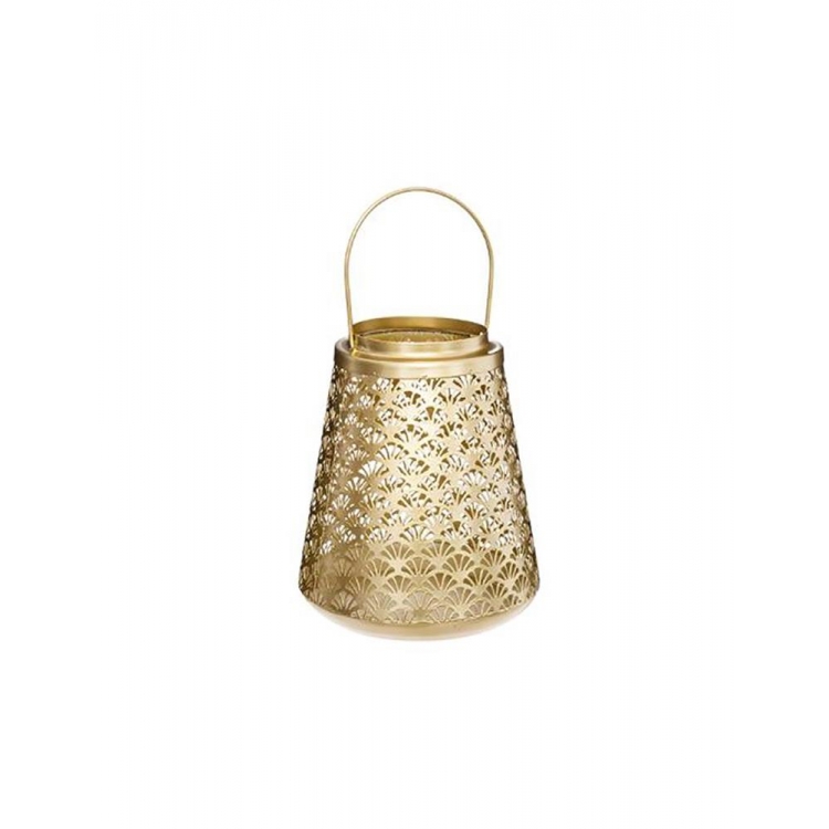 ΦΑΝΑΡΙ ΧΡΥΣΟ Μέταλλο Φ17X19.5 CM