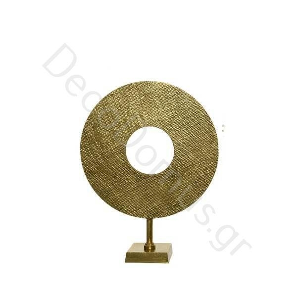 ΕΠΙΤΡΑΠΕΖΙΟ ΔΙΑΚΟΣΜΗΤΙΚΟ ΚΥΚΛΟΣ Αλουμίνιο 36*10.5*H46