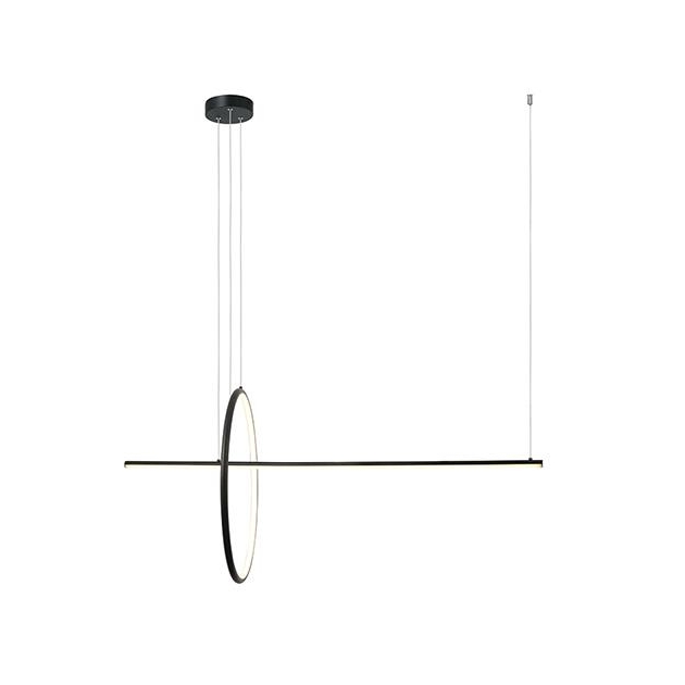 ΚΡΕΜΑΣΤΟ ΦΩΤΙΣΤΙΚΟ ΜΑΥΡΟ ΜΑΤ STEP DIMMING 10% , 40% , 100% Αλουμίνιο Φ0.555*M1.22*Y2.05