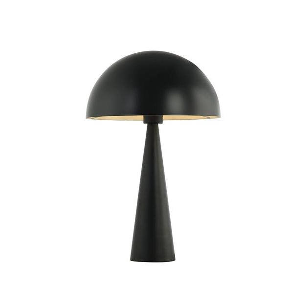 ΕΠΙΤΡΑΠΕΖΙΟ ΦΩΤΙΣΤΙΚΟ ΜΑΥΡΟ ΜΑΤ Μέταλλο Φ30xh47