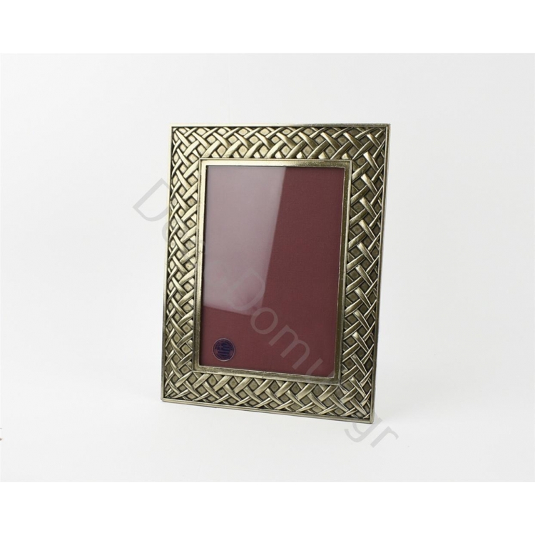 ΚΟΡΝΙΖΑ ΧΕΙΡΟΠΟΙΗΤΗ ΕΠΙΧΡΥΣΩΜΕΝΗ ΑΝΑΓΛΥΦΗ (16.5x11.5) Κασσίτερος 23x18