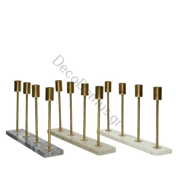 ΚΗΡΟΠΗΓΙΟ 4ΠΛΟ ΜΕ ΜΑΡΜΑΡΙΝΗ ΒΑΣΗ Μέταλλο 33x6.5xh20