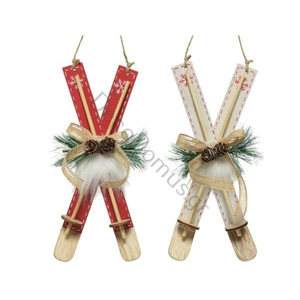 ΣΤΟΛΙΔΙ ΠΕΔΙΛΑ ΤΟΥ ΣΚΙ 2 ΧΡΩΜΑΤΑ Ξύλο 9x3.5xh20.5